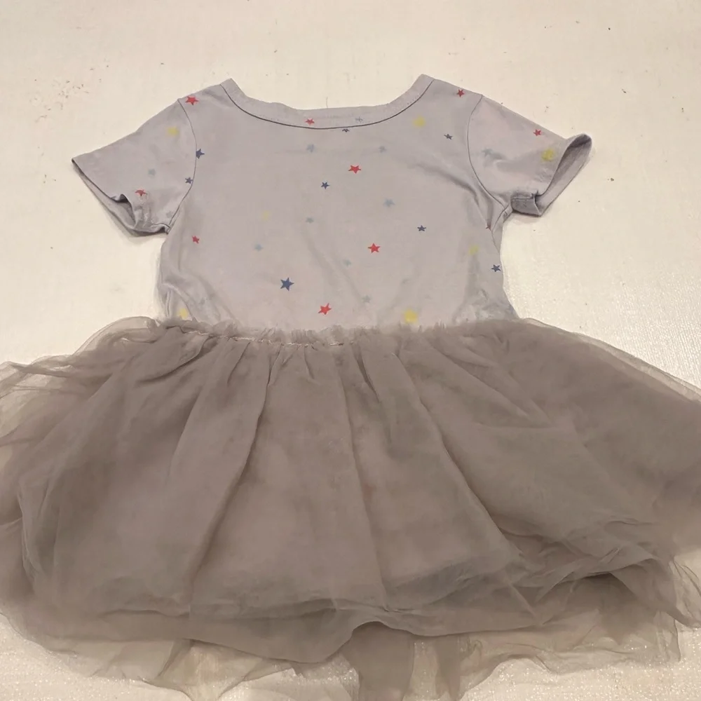 Sovereign Code Girls' Tulle Dress with Star Accents